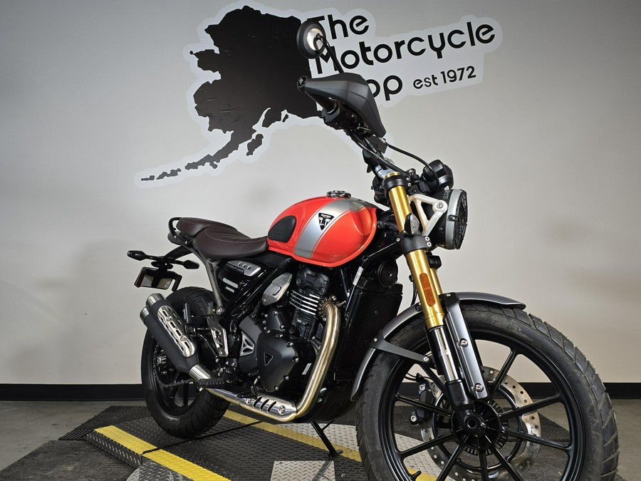 2026 Triumph SCRAMBLER 400 X
