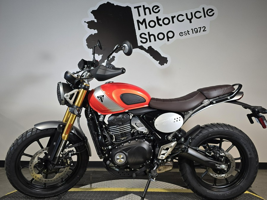 2026 Triumph SCRAMBLER 400 X