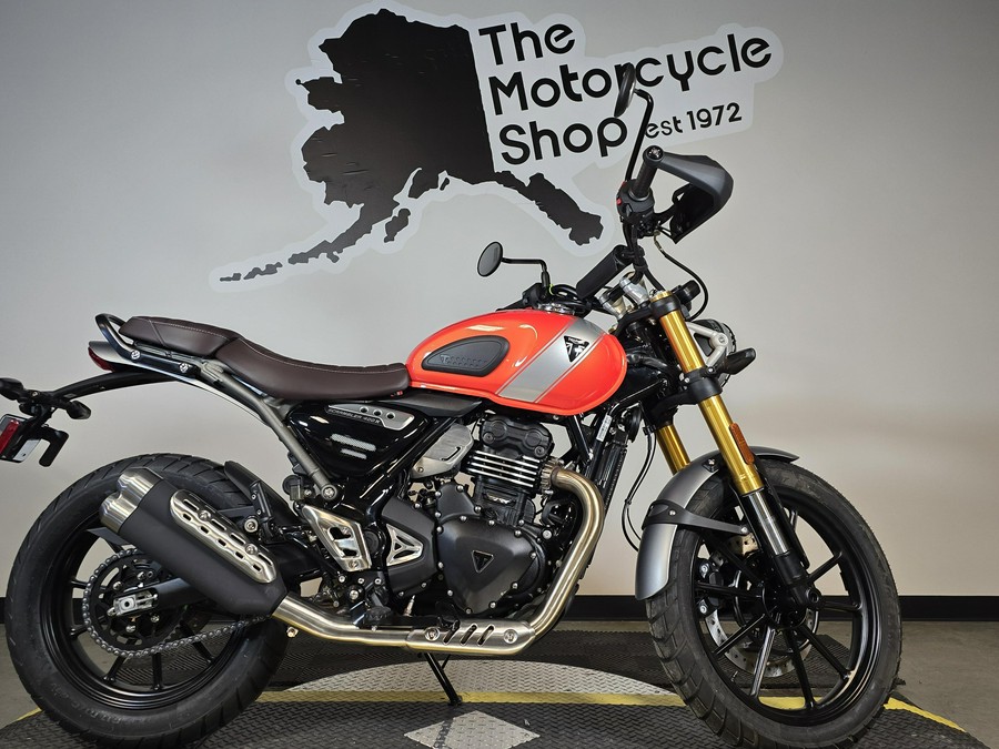 2026 Triumph SCRAMBLER 400 X