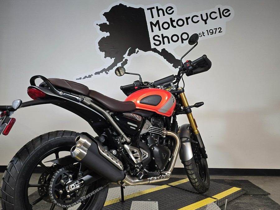 2026 Triumph SCRAMBLER 400 X