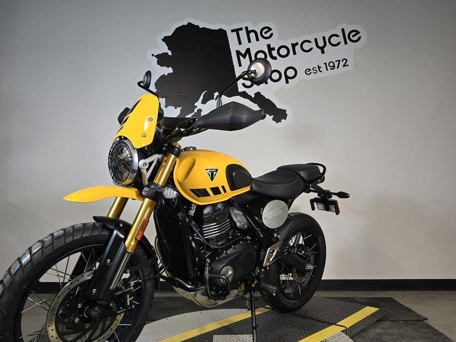 2026 Triumph SCRAMBLER 400 XC