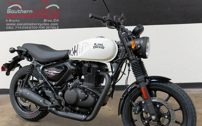 2023 Royal Enfield Hunter 350 Dapper White