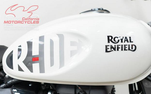 2023 Royal Enfield Hunter 350 Dapper White