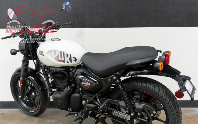 2023 Royal Enfield Hunter 350 Dapper White