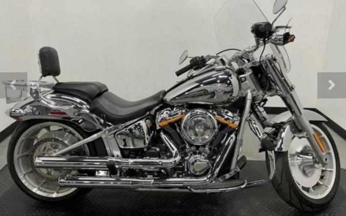 2025 Harley-Davidson® FLSTFI - Fat Boy® Gray Ghost