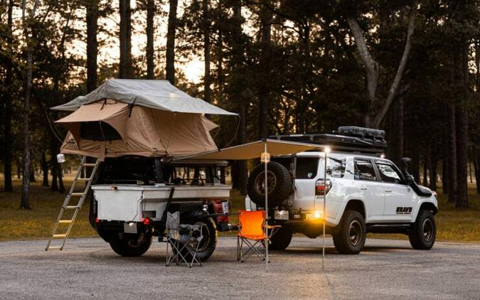 Off-Grid Camping Rig: A Restored 1966 Johnson M416 Military Trailer