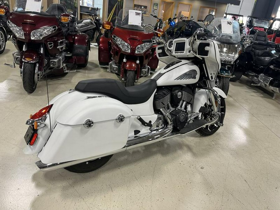 2018 Indian Motorcycle® Chieftain® Limited ABS White Smoke