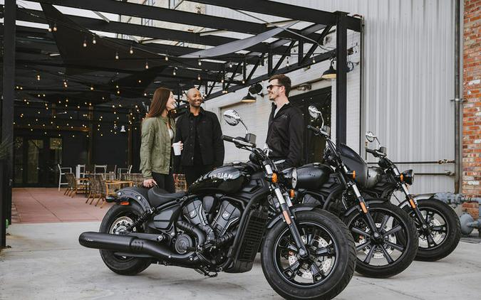 2026 Indian Motorcycle® Scout® Sixty Bobber Black Metallic