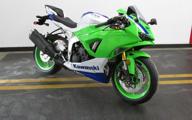 2024 Kawasaki Ninja ZX-6R 40th Anniversary Edition ABS