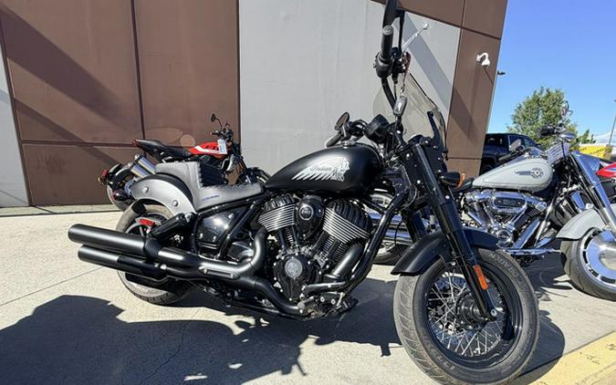 2024 Indian Chief Bobber Dark Horse Black Smoke