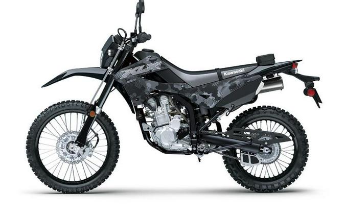 2024 Kawasaki KLX®300 Cypher Camo Gray