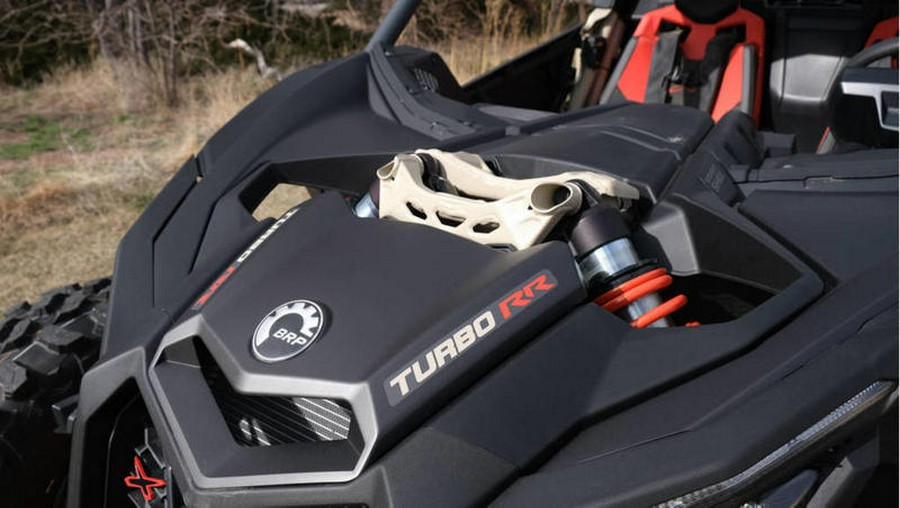 2023 Can-Am® Maverick X3 X rs Turbo RR With Smart-Shox Desert Tan / Carbon Black / Magma