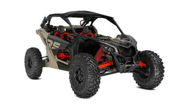 2023 Can-Am® Maverick X3 X rs Turbo RR Desert Tan / Carbon Black / Magma Red