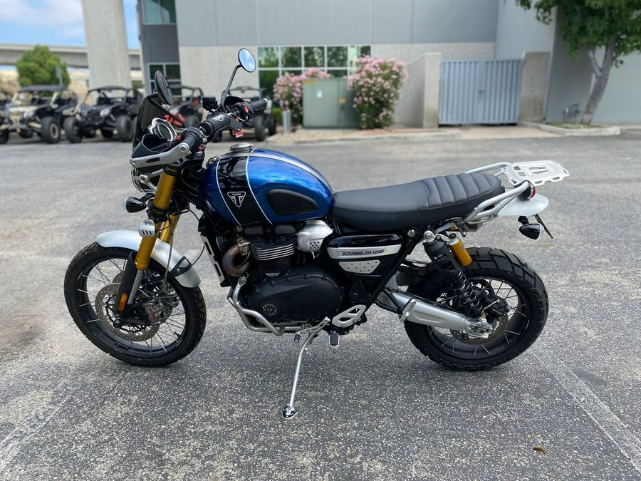 2019 Triumph Scrambler 1200 XE Cobalt Blue