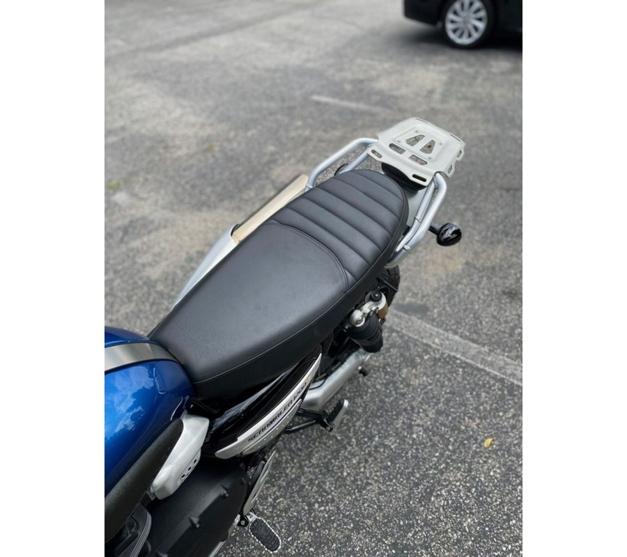 2019 Triumph Scrambler 1200 XE Cobalt Blue