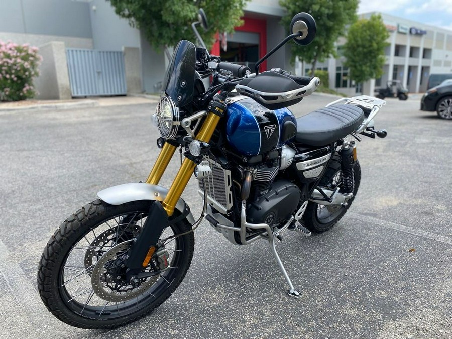 2019 Triumph Scrambler 1200 XE Cobalt Blue