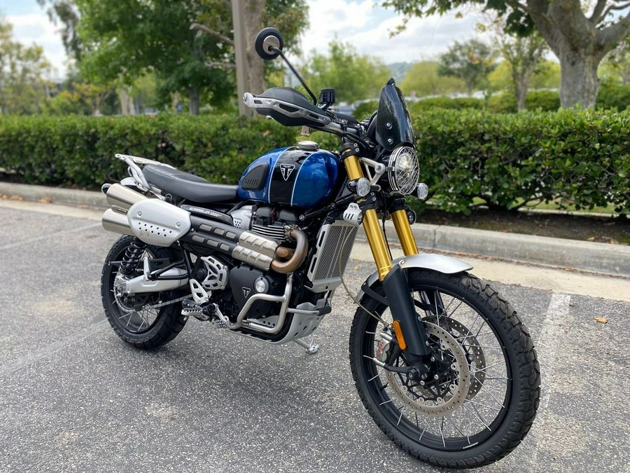 2019 Triumph Scrambler 1200 XE Cobalt Blue
