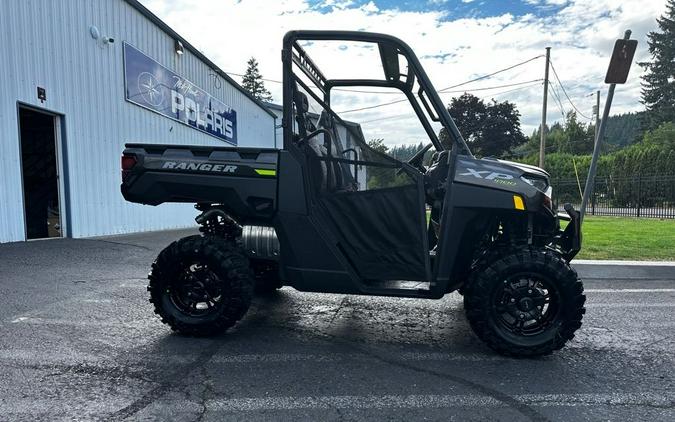 2023 Polaris Industries RANGER XP 1000 Premium Super Graphite with Lifted Lime Accents