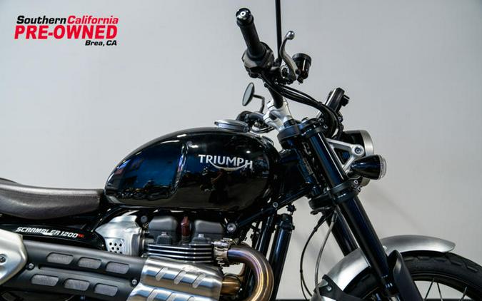 2023 Triumph Scrambler 1200 XC Sapphire Black