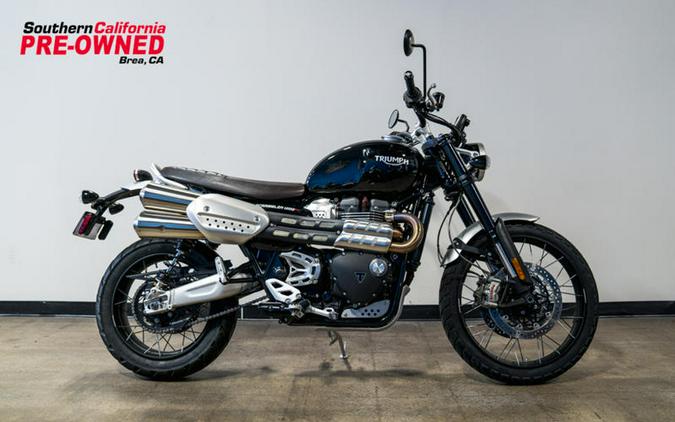 2023 Triumph Scrambler 1200 XC Sapphire Black