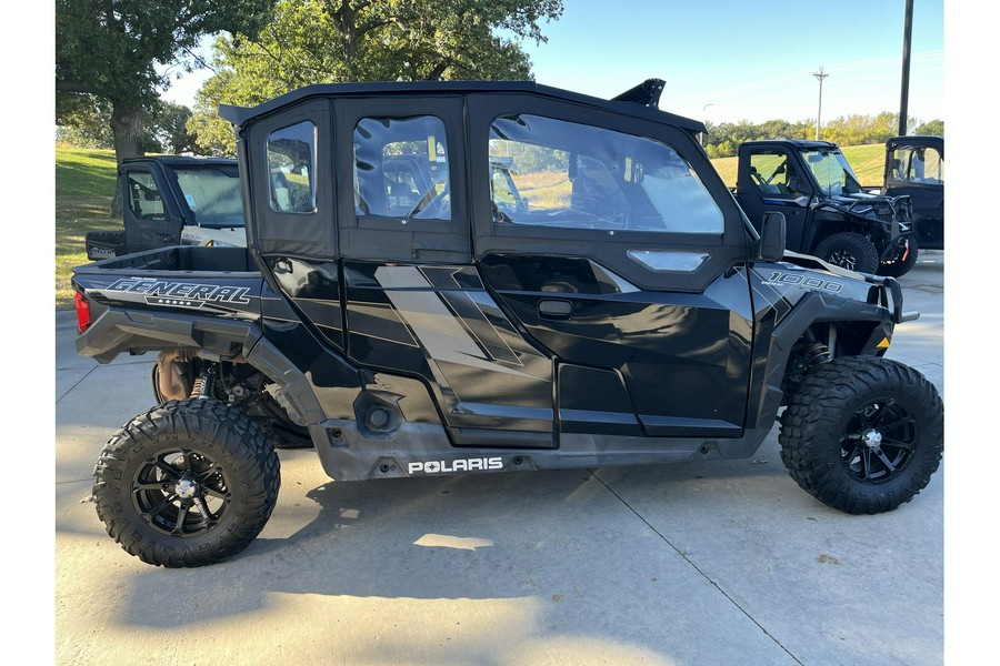 2019 Polaris Industries GENERAL 4 1000 RIDE COMMAND BLACK PEARL 1000 Ride Command® Edition