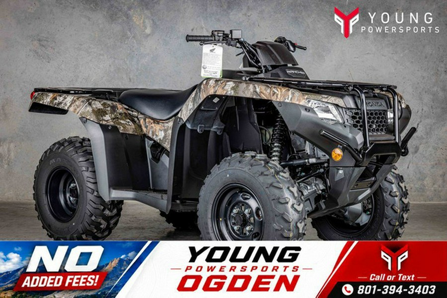 2026 Honda FourTrax Rancher 4x4 TrueTimber Atera Camo