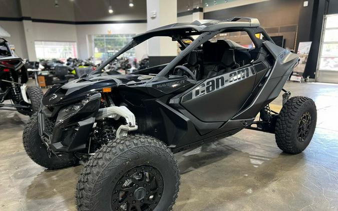 2024 Can-Am Maverick R X RS with Smart-Shox Triple Black