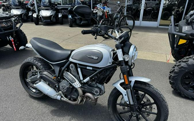 2018 Ducati Scrambler Icon Silver Ice