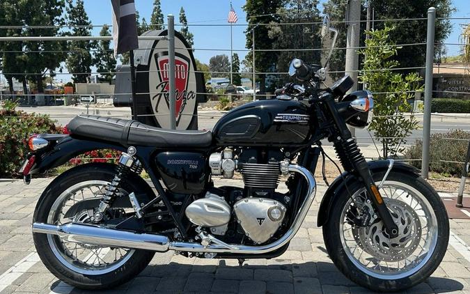 2024 Triumph Bonneville T120 Jet Black