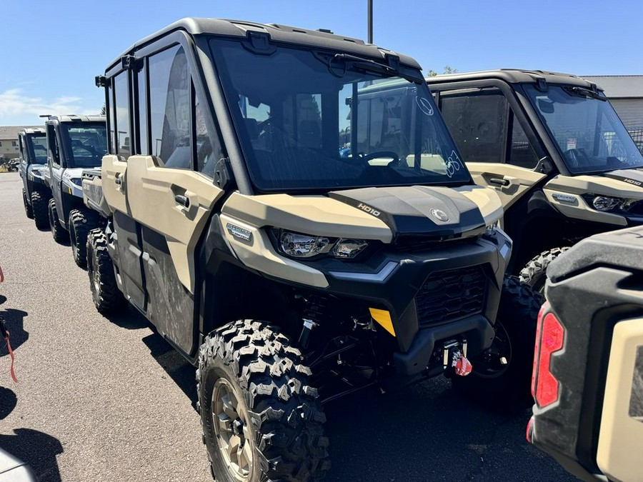 2025 Can-Am® Defender MAX Limited HD10 Desert Tan & Stealth Black