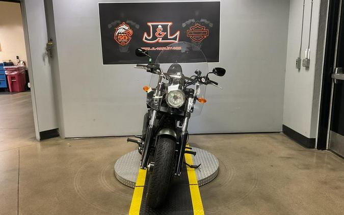 2016 Victory Motorcycles® Gunner® Suede Green Metallic with Black