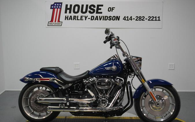 2023 Harley-Davidson® Fat Boy® 114 Bright Billiard Blue