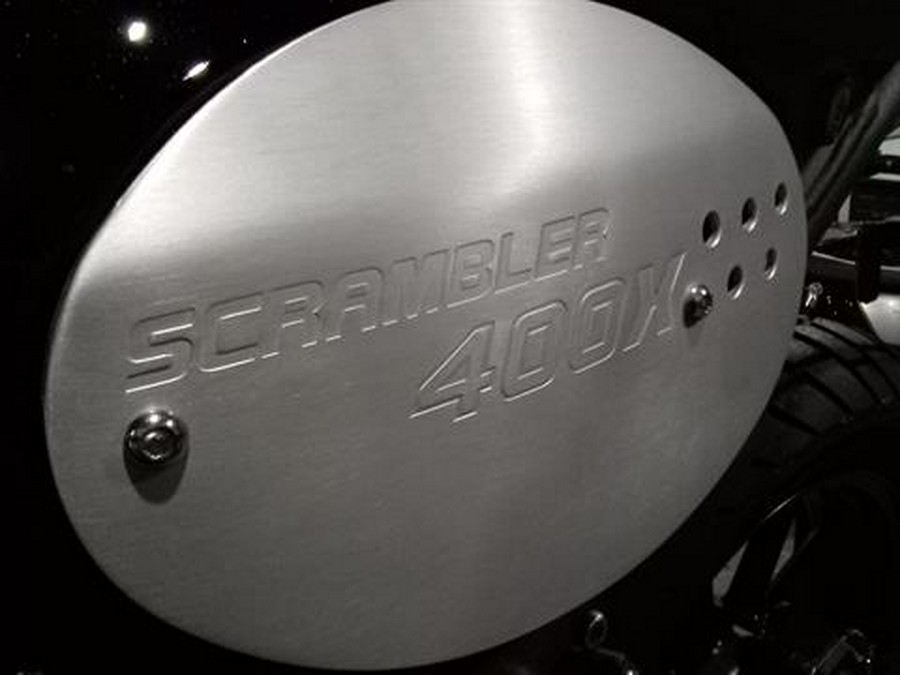 2025 Triumph Scrambler 400 X