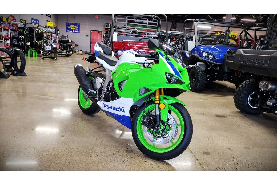 2024 Kawasaki Ninja® ZX™-6R 40th Anniversary Edition