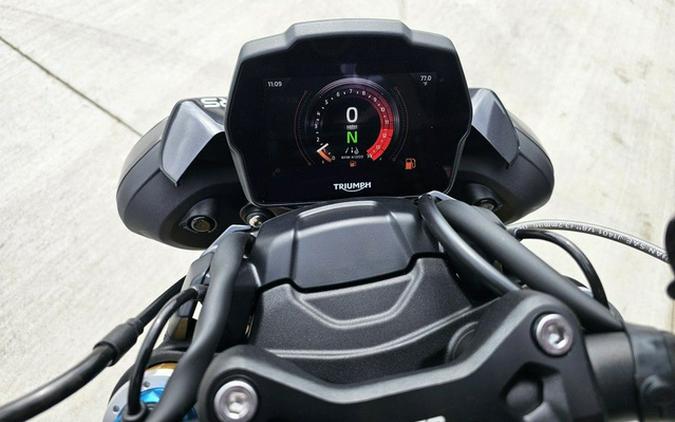 2025 Triumph NEW SPEED TRIPLE 1200 RS GRANITE / DIABLO RED