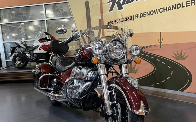 2021 Indian Springfield Maroon Metallic/Crimson Metallic