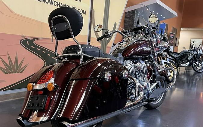 2021 Indian Springfield Maroon Metallic/Crimson Metallic