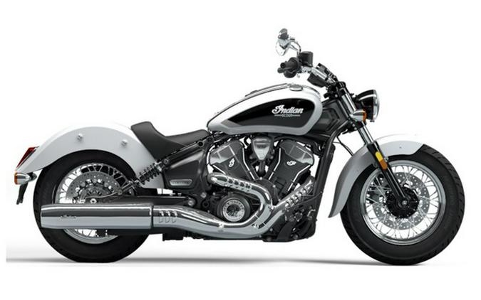 2025 Indian Scout Classic Limited +Tech Ghost White Metallic