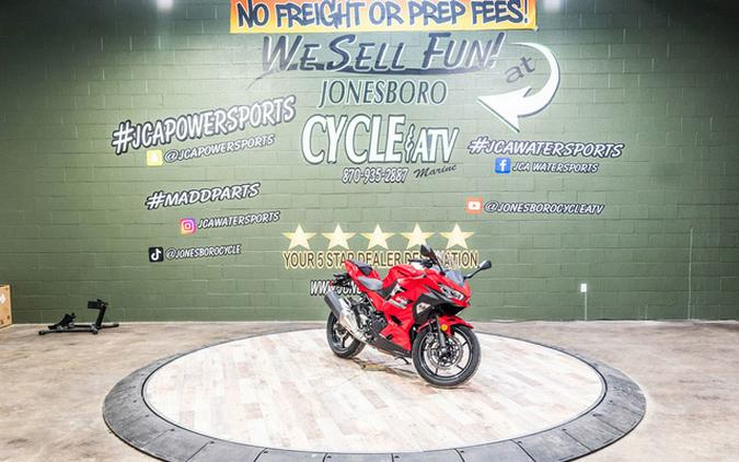 2021 Kawasaki Ninja 400 ABS Passion Red