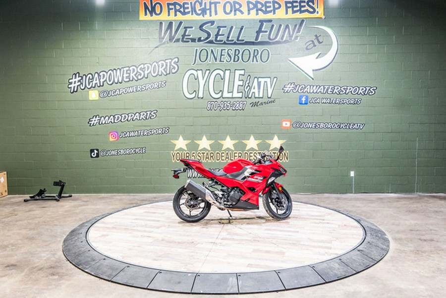 2021 Kawasaki Ninja 400 ABS Passion Red