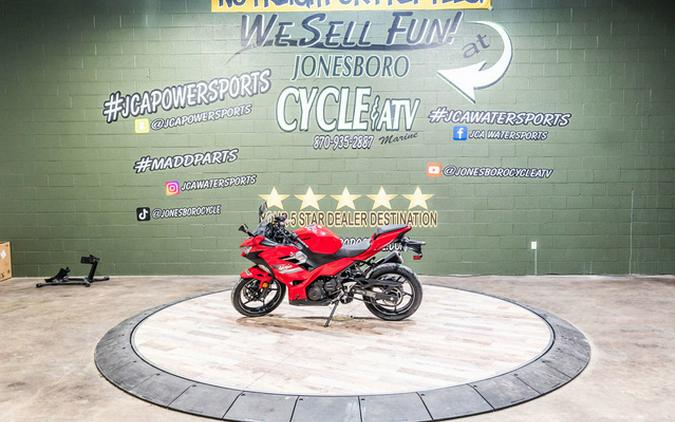 2021 Kawasaki Ninja 400 ABS Passion Red