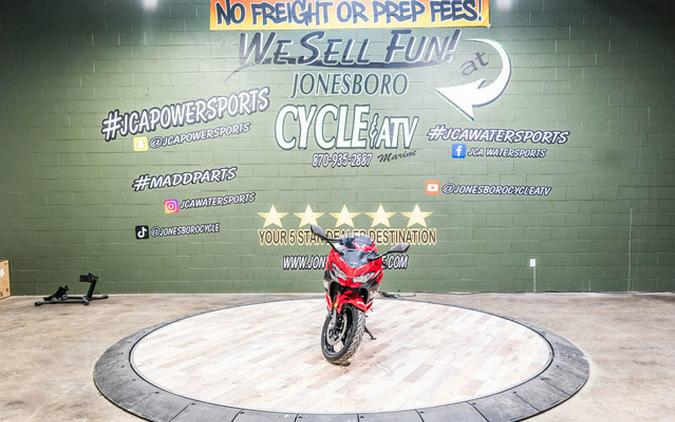 2021 Kawasaki Ninja 400 ABS Passion Red