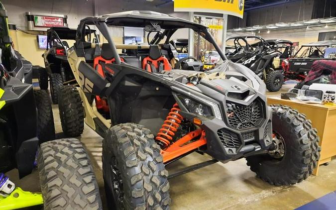 2023 Can-Am® Maverick X3 X rs Turbo RR With Smart-Shox Desert Tan / Carbon Black / Magma