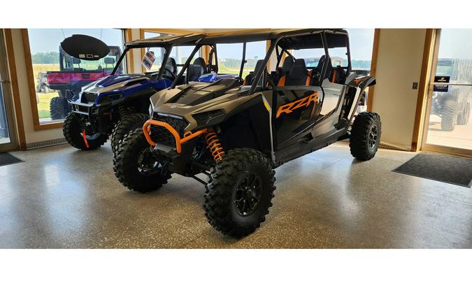 2024 Polaris Industries RZR XP 4 1000 Ultimate Matte Titanium / Onyx Black