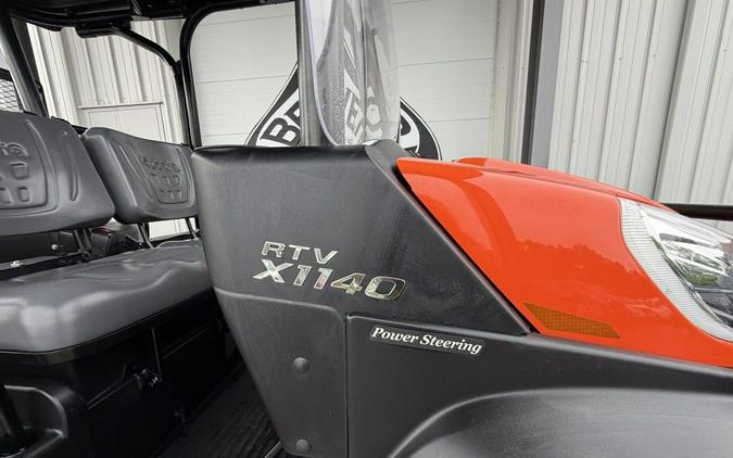 2023 Kubota RTV-X1140 Orange