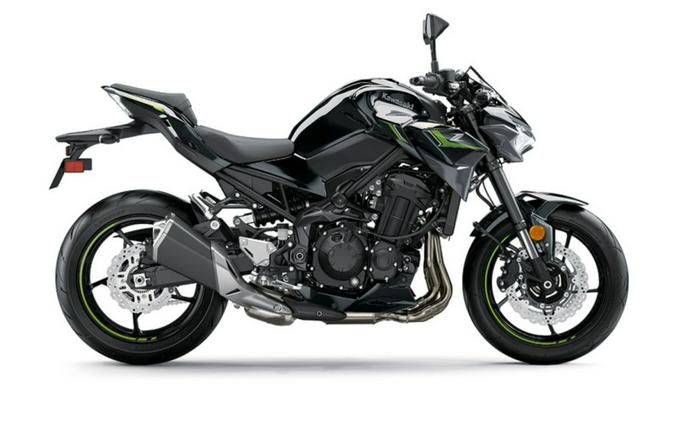 2024 Kawasaki Z900 ABS Metallic Spark Black/Metallic Matte Dark Gray