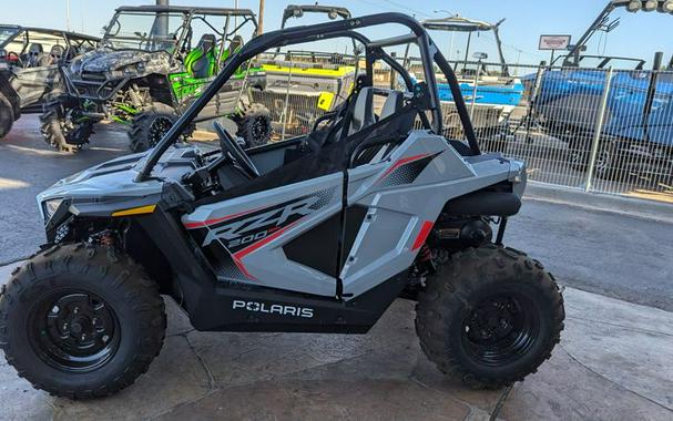 New 2024 POLARIS RZR 200 EFI STORM GRAY