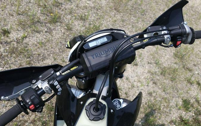 2026 Triumph TF250-E BLACK/WHITE/YELLOW