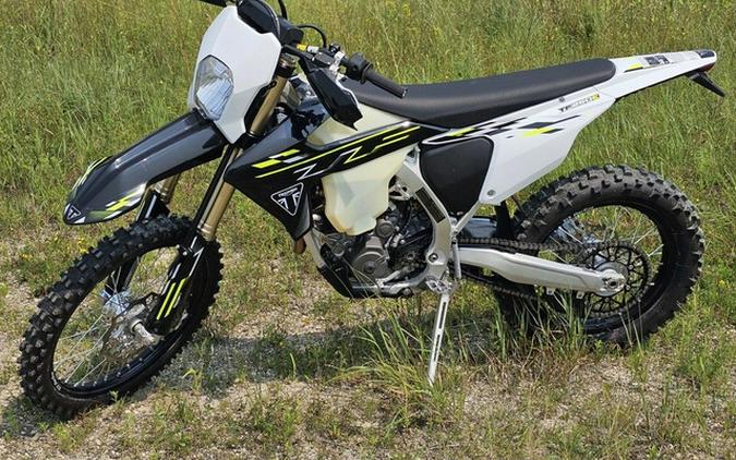 2026 Triumph TF250-E BLACK/WHITE/YELLOW