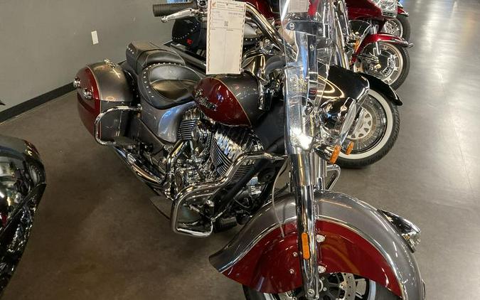 2019 Indian Motorcycle® Springfield® Steel Gray / Burgundy Metallic